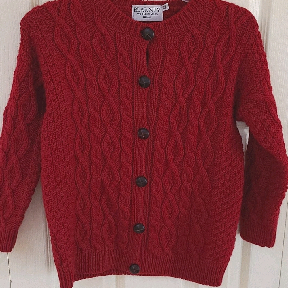 Irish Wool Blarney Cardigan